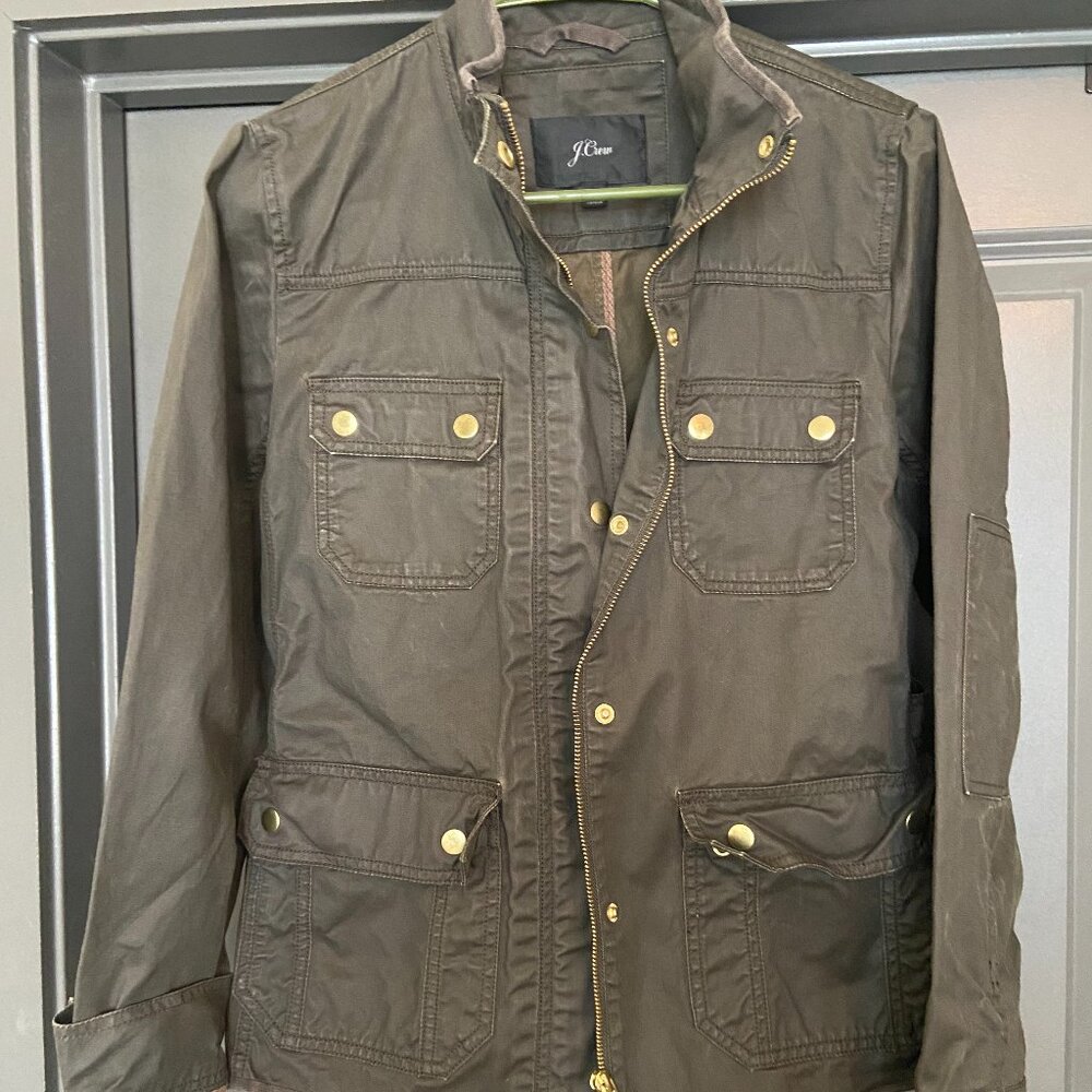 Medium J. Crew Factory Cotton Jacket